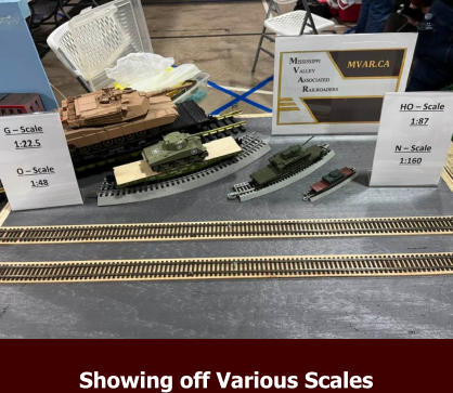 Showing off Various Scales