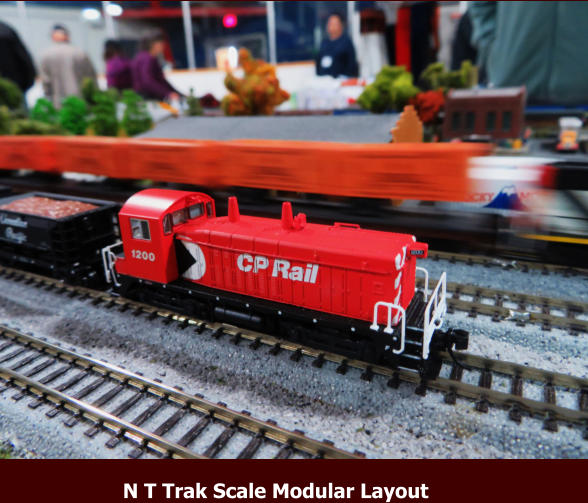 N T Trak Scale Modular Layout