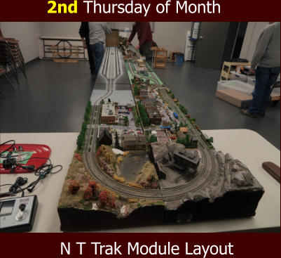 N T Trak Module Layout 2nd Thursday of Month