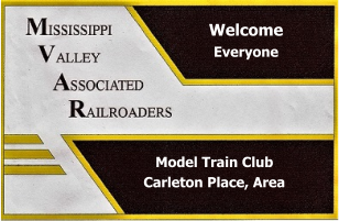 Welcome Everyone Model Train Club Carleton Place, Area